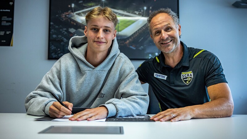 Neuzugang Filip Milojevic macht Altach bereits jetzt viel Freude. (Bild: Selina Meier Fotografie)