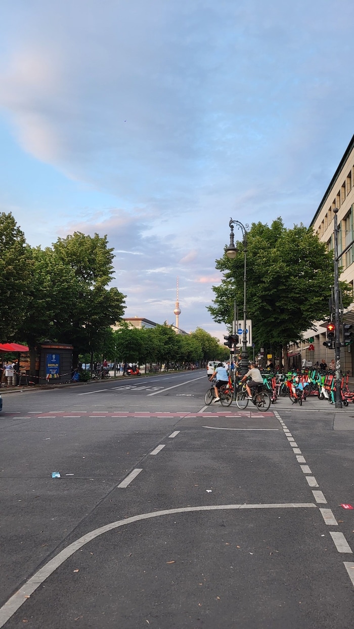 Kaum etwas los vor dem Brandenburger Tor