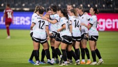 Unterstützung kommt auch von der Frauen-Nationalmannschaft. (Bild: ÖFB/Paul Gruber)