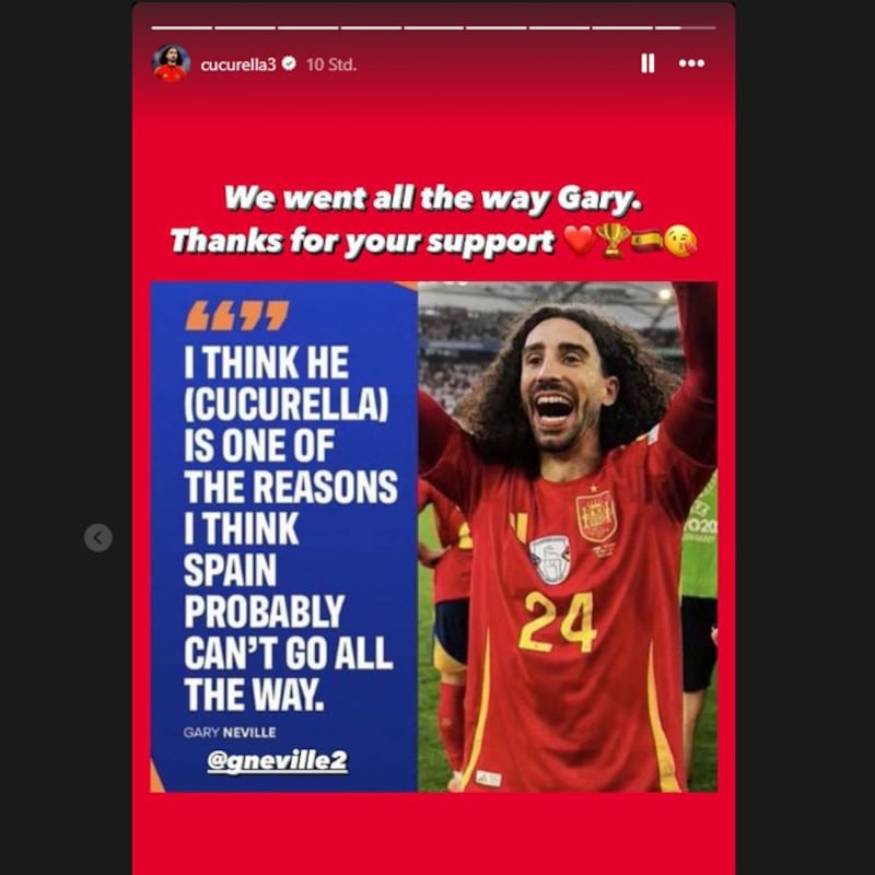 (Bild: instagram.com/cucurella)