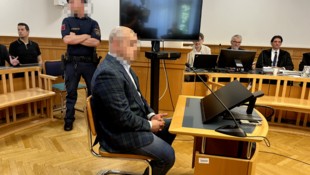 Der 34-jährige Serbe auf der Anklagebank im Wiener Landesgericht.