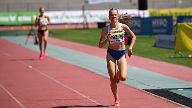 Pauline Schedler will represent the country in the 800 meters at the U18 European Championships. (Bild: ÖLV/Alfred Nevsimal)