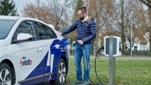 Rückläufig war 2024 die Zahl der neu zugelassenen E-Autos. (Bild: studio22 - marcel hagen)