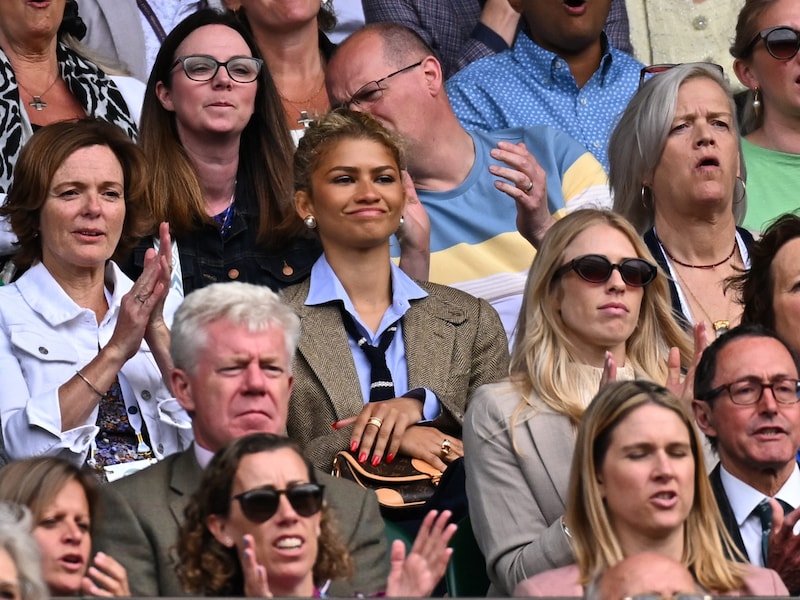 Zendaya beim Tennisturnier in Wimbledon (Bild: www.viennareport.at)