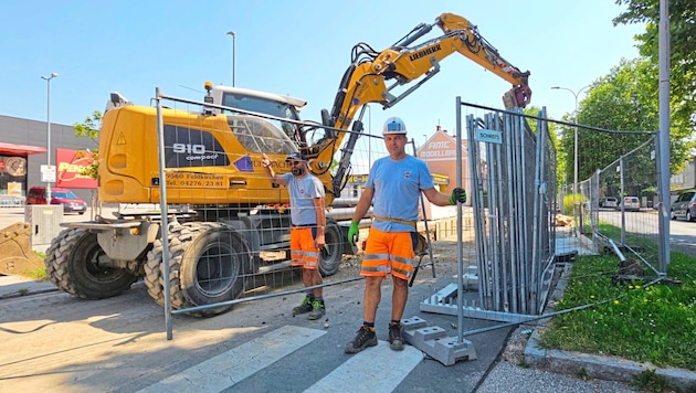 Derzeit gibt es 20 Baustellen in Klagenfurt. (Bild: Tragner Christian/Christian Tragner)