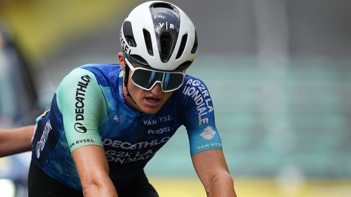 Felix Gall did not make it into the top 10 as hoped.
