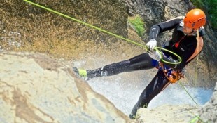 Wasserfälle: Für die einen schöne anzusehen, für die anderen eine Herausforderung beim Klettern ...