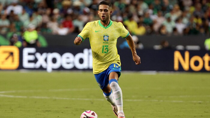 Viermal kam Yan Couto bislang in Brasiliens Nationalteam zum Einsatz.