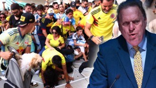 Ramón Jesurún (r.) wurde bei den Tumulten im Rahmen des Copa-America-Endspiels festgenommen.