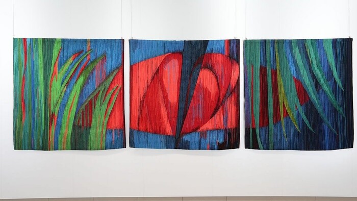 Ein Triptychon von Renate Maak