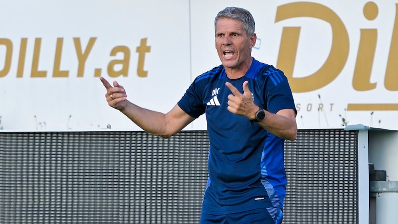 Spielt in seiner Heimat: WAC-Trainer Didi Kühbauer. (Bild: GEPA/GEPA pictures)