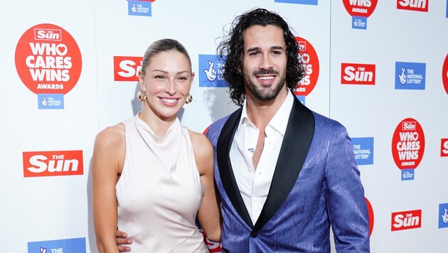 British TV star Zara McDermott and her Strictly dance partner Graziano Di Prima