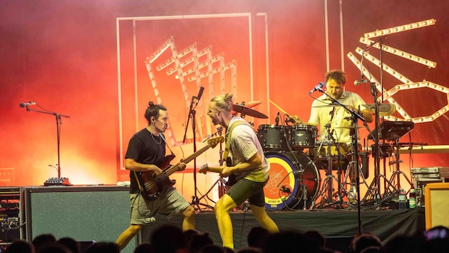 Für das österreichische Pop-Trio folkshilfe waren die letzten Jahre ein einziger Rausch des Erfolgs. (Bild: Scharinger Daniel)