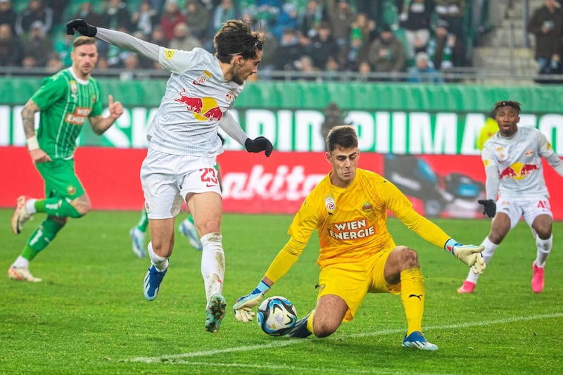 Bei Rapid ist der ÖFB-Goalie  gesetzt. (Bild: GEPA/GEPA pictures)