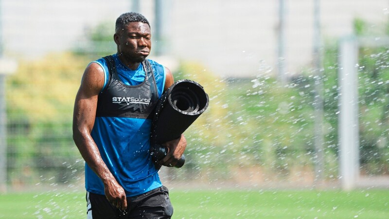 In the current heat, Youba is happy to cool down. (Bild: Pail Sepp/Sepp Pail)