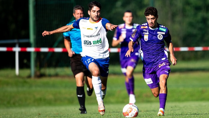 Mike Novak (li.) und Treibach müssen gegen Kapfenberg ran.