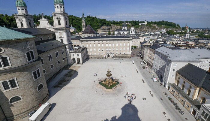 Die historischen Plätze der Altstadt um den Salzburger Dom sind nominiert.