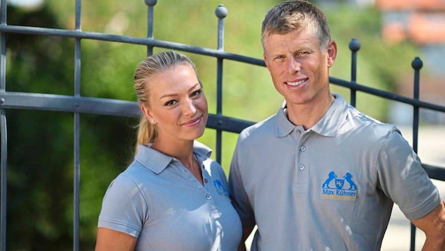 Show jumper Max Kühner with his wife Liv, who is an excellent dressage rider. (Bild: bitstudio GmbH)