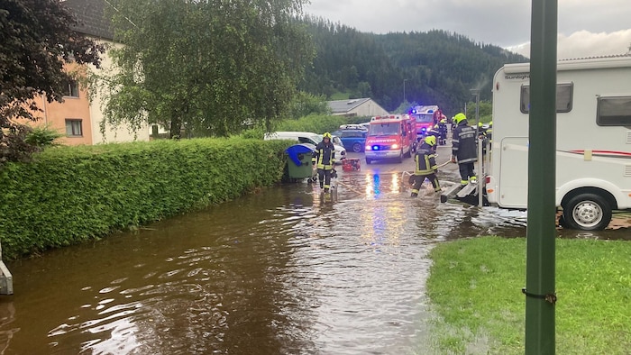 Unwetter in der Veitsch.