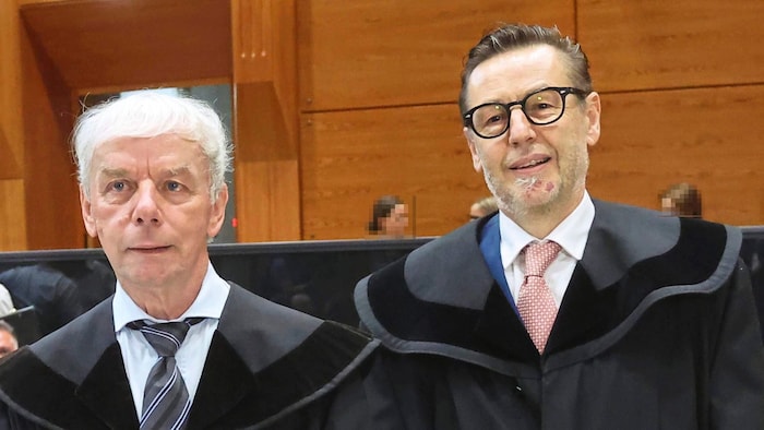 Die Rechtsanwälte Albert Heiss (li.) und Mathias Kapferer.