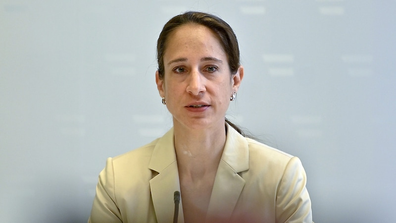 Nina Bussek, spokesperson for the Vienna public prosecutor's office (Bild: APA/HERBERT NEUBAUER)