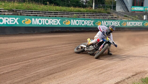 Max Hellmann contested his first world championship race on Saturday. (Bild: zVg)