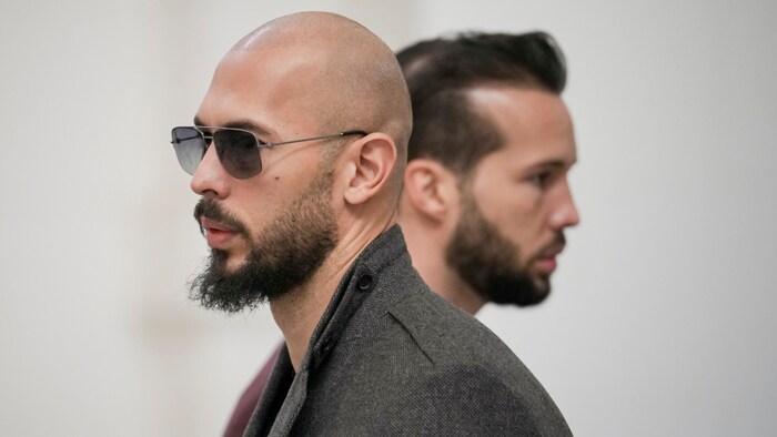 Andrew und Tristan (r.) Tate