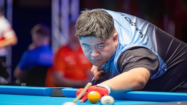 Der Rankweiler Mario He ist bei der 8-Ball-WM in Neuseeland am Start. (Bild: GEPA)