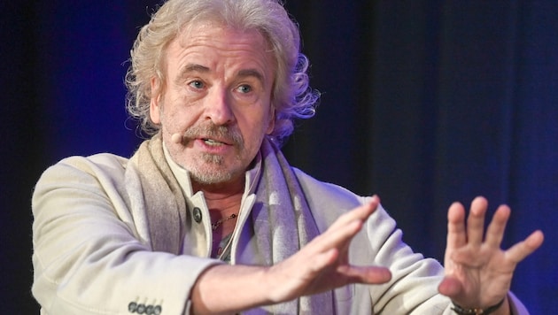 Thomas Gottschalk admitted: "The envy debate in Germany is unbearable. He is not as rich as many people think. (Bild: APA/dpa-Zentralbild/Jens Kalaene)