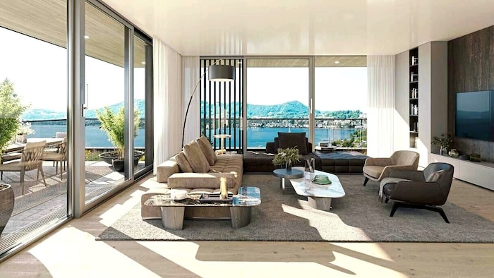 Apartments am See sind unglaublich teuer.