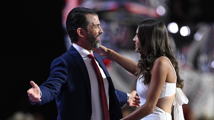 Don und Kai Madison Trump