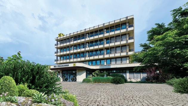 The RLB headquarters in Bregenz. (Bild: Raiffeisen Bank)