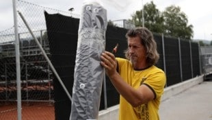 Gerald Mandl sieht düstere Zeiten auf das Salzburger Hallentennis zukommen.