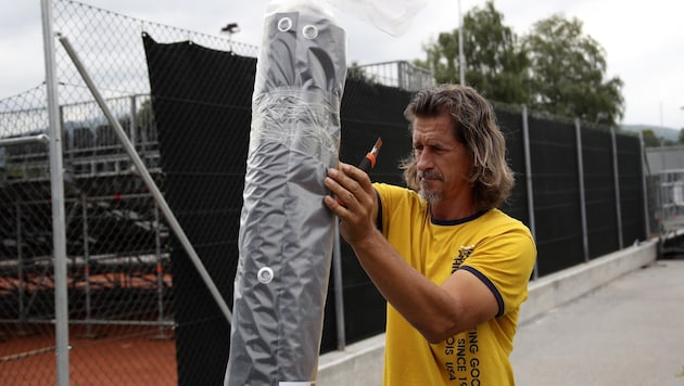 Gerald Mandl sieht düstere Zeiten auf das Salzburger Hallentennis zukommen. (Bild: Tröster Andreas)