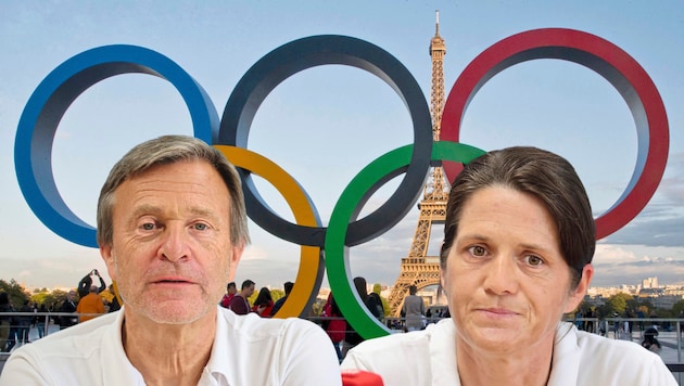 Für Wolfgang Schobersberger und Mirjam Wolf geht es bereits am Montag nach Paris. Sie übernehmen bei den Olympischen Sommerspielen tragende Rollen. (Bild: Birbaumer, Kopczynski)