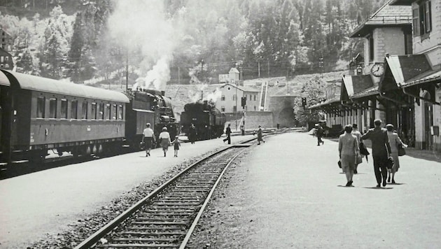 A total of 120,000 prisoners of war and deportees were transported over the Semmering during the Nazi era (Bild: Südbahn Museum)