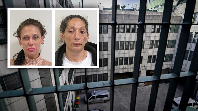 The two women managed to escape from the detention center. The police are now looking for them. (Bild: Krone KREATIV/APA/HELMUT FOHRINGER), LPD Wien)