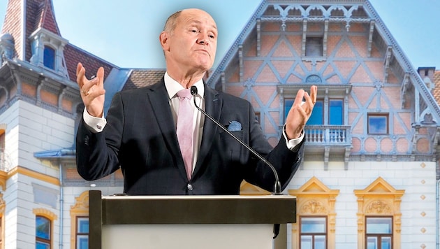 Wolfgang Sobotka will be President of the ÖVP Party Academy from October. (Bild: Krone KREATIV/APA/ROLAND SCHLAGER)