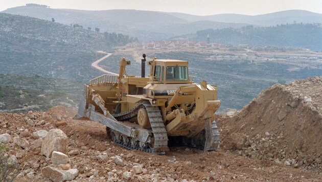 Der exzessive Siedlungsbau Israels im Westjordanland verstößt laut IGH gegen internationales Recht.  (Bild: AFP)