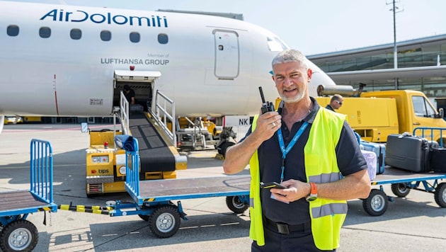 Harald Apfelknab: "It's up to 60 degrees on the apron" (Bild: Juergen Fuchs)