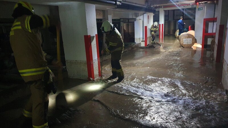 In Lungötz waren zahlreiche Keller überflutet. (Bild: FF Annaberg-Lungötz)