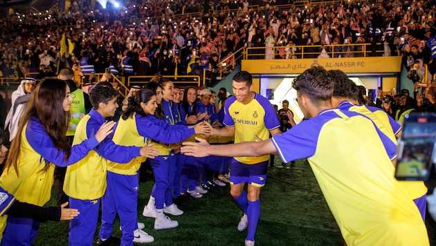 2023 wechselte Cristiano Ronaldo zu Al-Nassr (Bild: JORGE FERRARI)