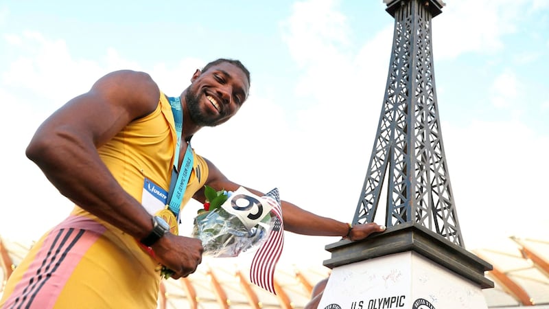 Noah Lyles (Bild: AFP/2024 Getty Images)