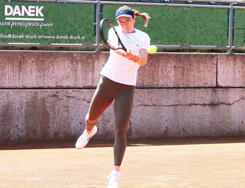 Lulu Sun beim Training in Neudörfl. (Bild: Reinhard Judt)