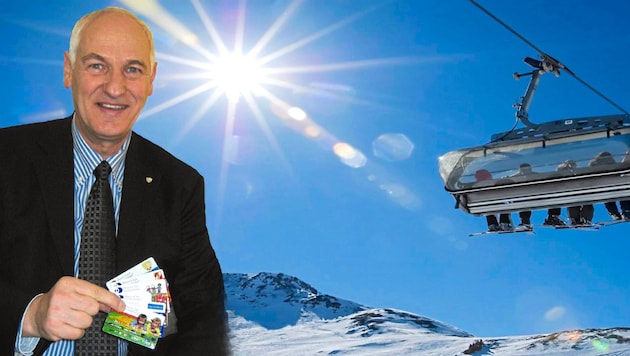 Wolfgang Montagnolli kennt sich mit Bonuskarten aus.