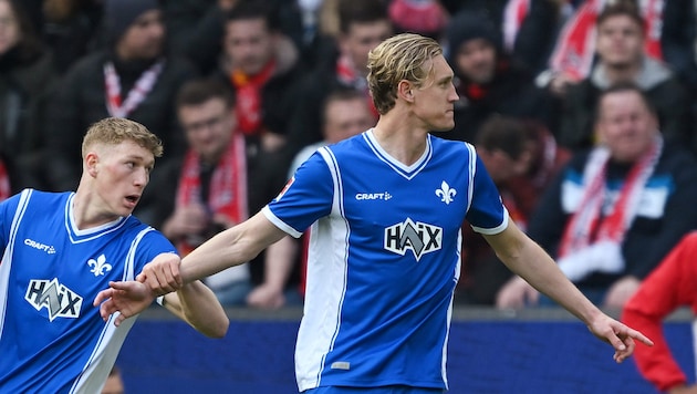 Christoph Klarer (r.) wechselt zu Birmingham. (Bild: GEPA/GEPA pictures)