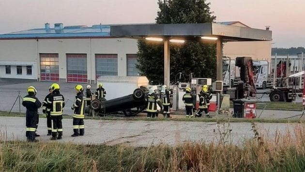 19 helpers were on site. (Bild: FF Großweißenbach)