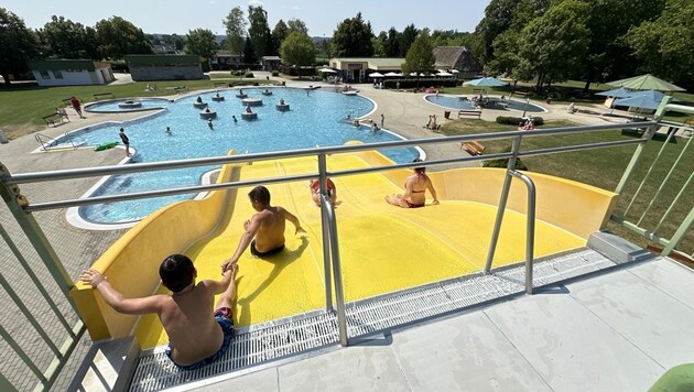 The Jennersdorf outdoor pool is very popular. (Bild: Schulter Christian)