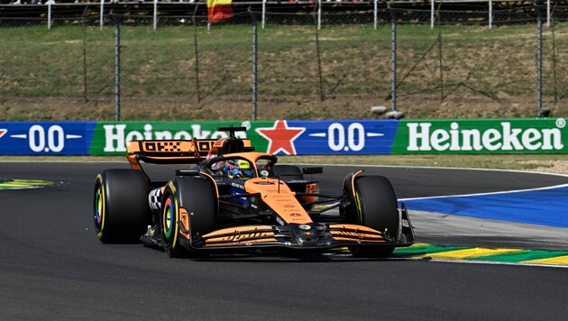 McLaren's Oscar Piastri (Bild: AP ( via APA) Austria Presse Agentur/ASSOCIATED PRESS)