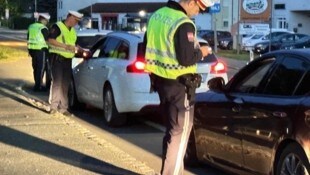 Die Polizei kontrollierte am Samstag erneut landesweit.